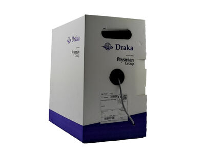 4x2x23 AWG CAT6 UTP HF LSZH PRYSMIAN KABLO DRAKA GRİ - 1